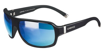 Sonnenbrille CASCO SX-61 Bicolor Black Matt-Shiny Bluemirror - 2021/22