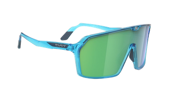Sunglasses Rudy Project SPINSHIELD CRYSTAL AZUR - Multilaser Green