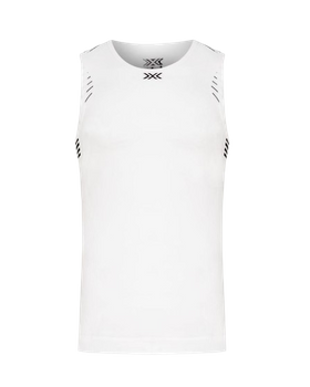 X-BIONIC Invent 4.0 LT Men's Sleeveless T-shirt Arctic White/Opal Black - 2024