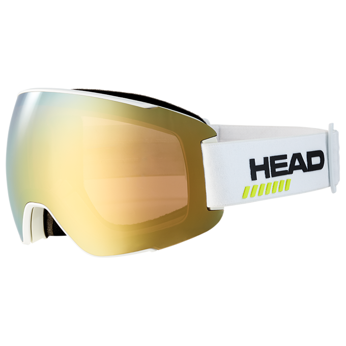 Brille HEAD Sentinel 5k Gold/White + ersatzlinse - 2022/23