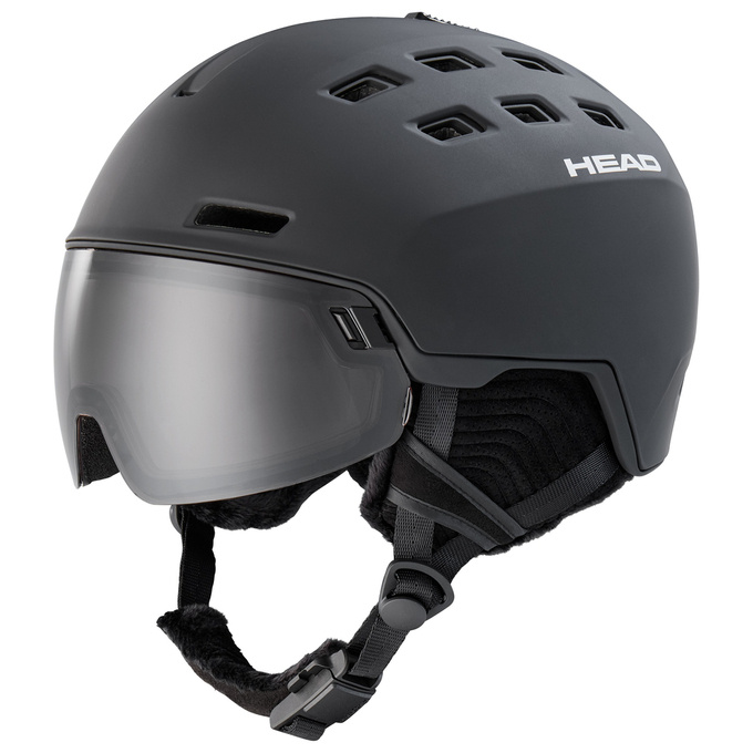 Helm HEAD Radar 5K Black + dodatkowa szyba - 2022/23