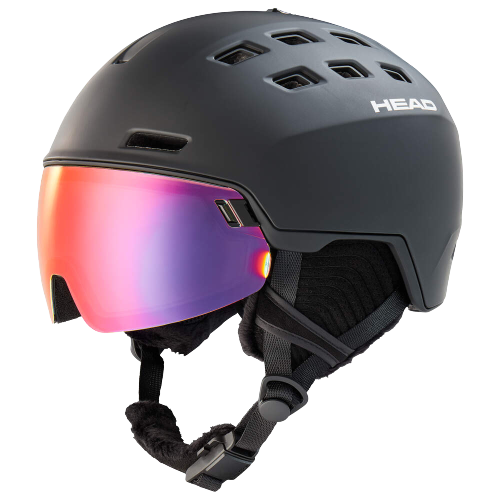 Helm HEAD Radar 5K Pola Black - 2023/24
