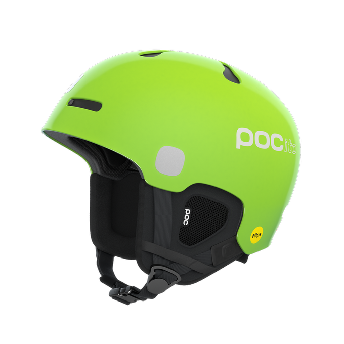 Helm POC Pocito Auric Cut Mips Fluorescent Yellow/Green - 2023/24