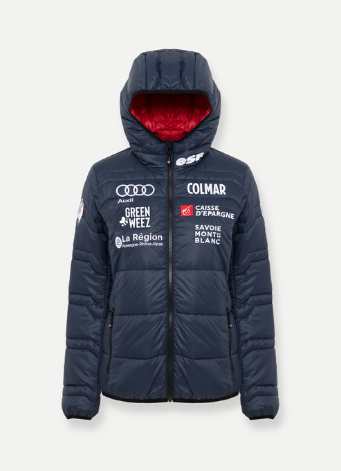 Isolationsjacke COLMAR French National Team Quilted Jacket Aspen Midnight Woman - 2022/23