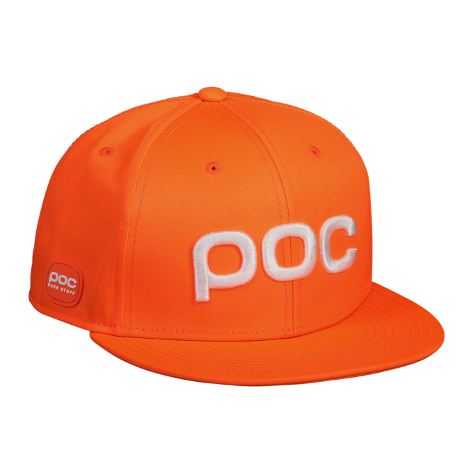 Kappe POC Race Stuff Cap Fluorescent Orange - 2022/23