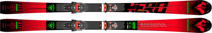 Ski ROSSIGNOL Hero FIS SL Factory 165 cm + Spx 12 Rockerace GW Hot Red - 2022/23