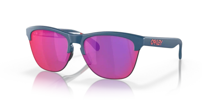 Sonnenbrille OAKLEY Tour De France Frogskins Lite Prizm Road Lenses/Matte Poseidon Frame - 2022