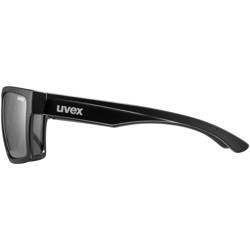 Sonnenbrille Uvex Lgl 29 Black Mat/Mirror Silver - 2023