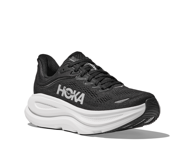 Men shoes Hoka Bondi 9 Black/White