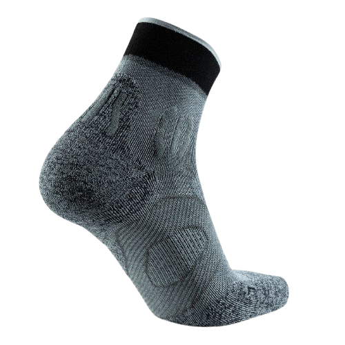 Outdoor Socks UYN Man Trekking One Low Cut Socks Grey/Black