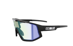 Sonnenbrille BLIZ Vision Nano Photochromic Matt Black/Brown Blue Lenses 