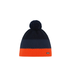 Mützen Eisbar Star Pompon MÜ Black/Dark Blue/Orange - 2025/26