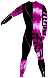 Rennanzug ENERGIAPURA Fluid Fuxia Junior (isoliert, unpadded) - 2022/23