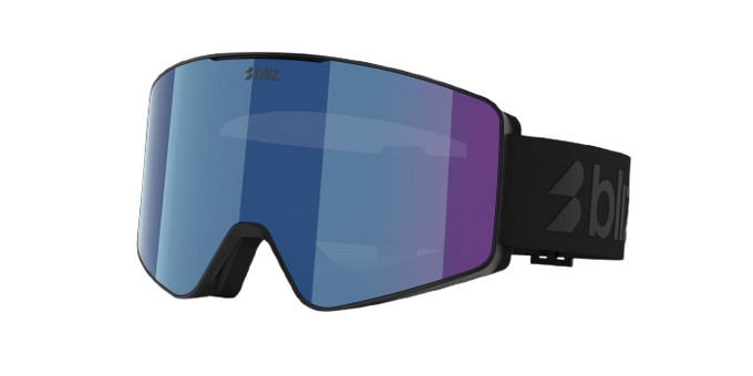 Goggles Bliz G001 Matte Black Frame/Brown With Blue Multi Lens - 2025/26