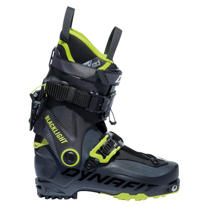 Skischuhe Dynafit Blacklight Boot Cinder/Fluo Yellow - 2025/26