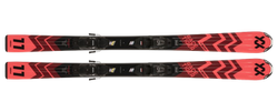 Skis Volkl Racetiger Junior Red + 4.5 vMotion JR Black - Anthracite - 2024/25