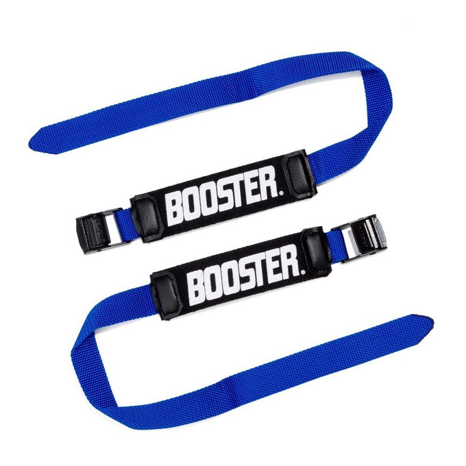 BOOSTER Ski Strap Medium (Expert/Race) Neon Blue