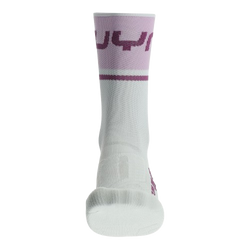 Outdoor Socks UYN Woman Cycling One Light Socks  White/Lilac