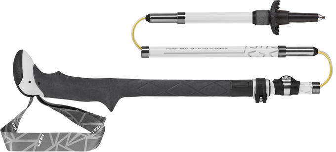Skitouring poles/touring poles  LEKI Micro Vario Carbon Lady Antishock - 2021