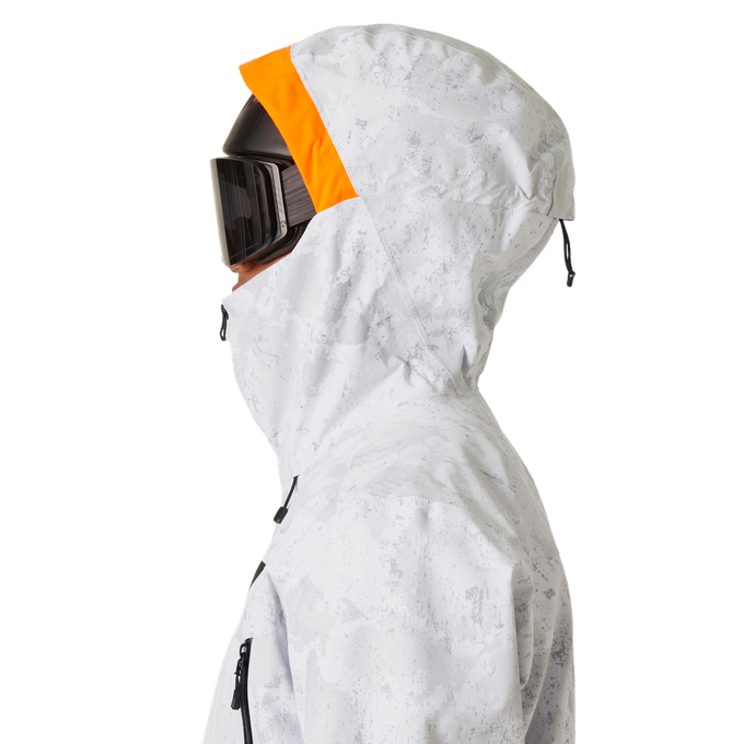 Skijacke Helly Hansen Sogn Shell 2.0 Jacket Grey Fog Snow Camo Aop - 2024/25 