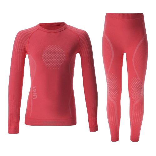 Thermoaktive Kleidung UYN Junior Visyon 2.0 Uw Set (Shirt Lg. sl./pants Long) Sweet Pink - 2025/26