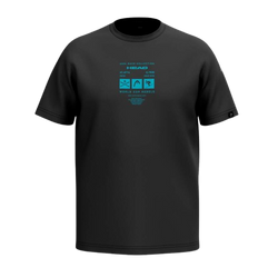 HEAD WCR T-Shirt Junior Black  - 2025/26