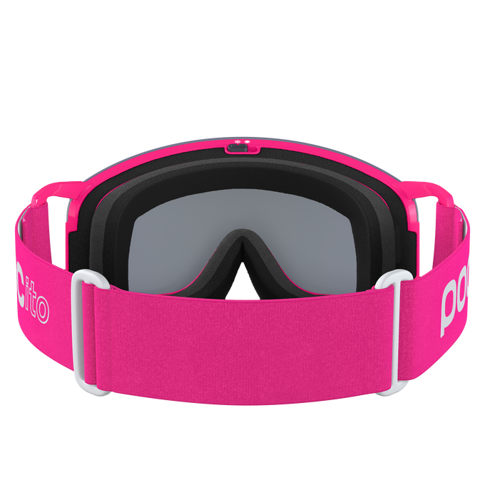 Goggles POC POCito Nexal Fluorescent Pink/Partly Sunny Silver - 2025/26