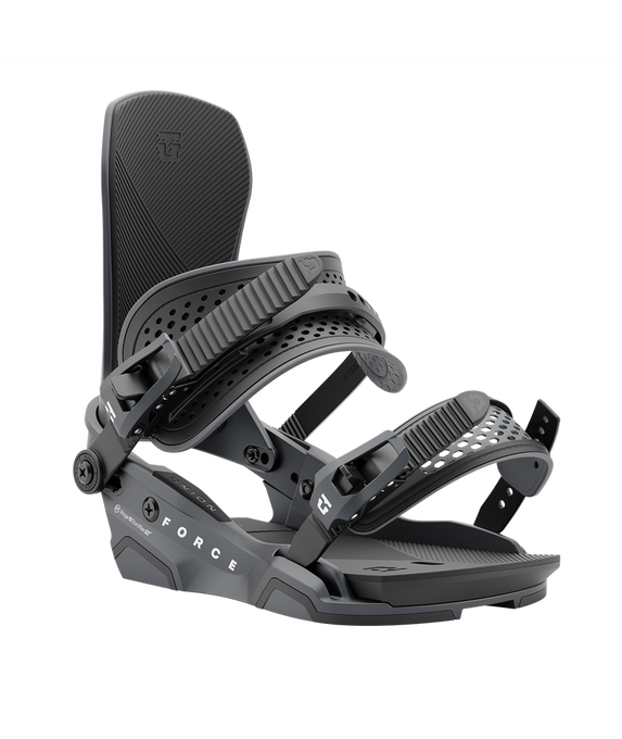 Snowboard Bindings Union Force Gunmetal - 2024/25