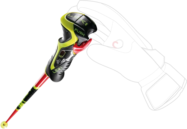 Skistöcke LEKI Venom SL 3D Red - 2025/26