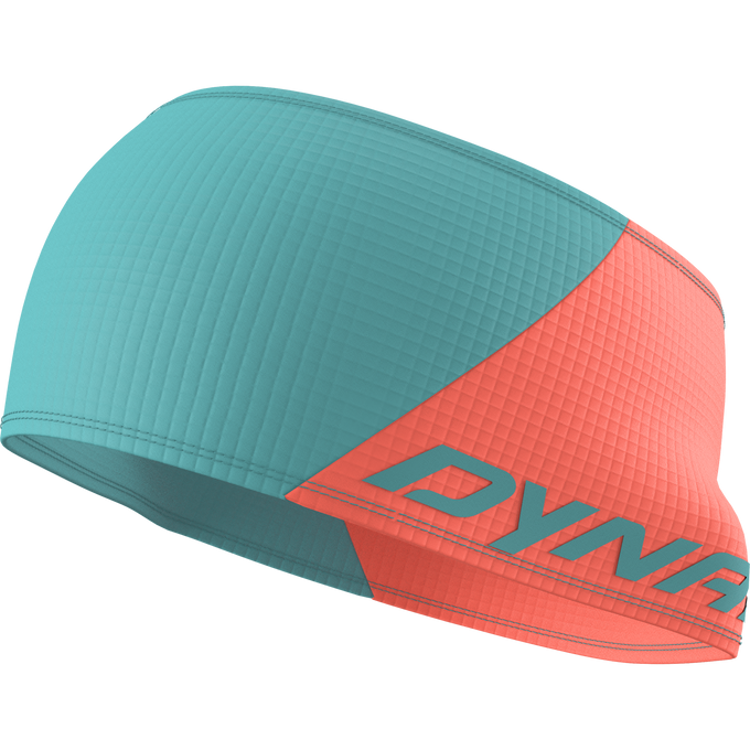 Headband Dynafit Upcycled Polartec Headband Hot Coral/Brittany Blue - 2025/26
