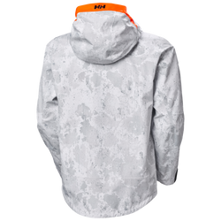 Ski jacket Helly Hansen Sogn Shell 2.0 Jacket Grey Fog Snow Camo Aop - 2024/25 