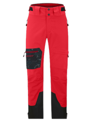 Ski pants Ziener Tewes Full-Zip Man Red Black Foggy - 2024/25