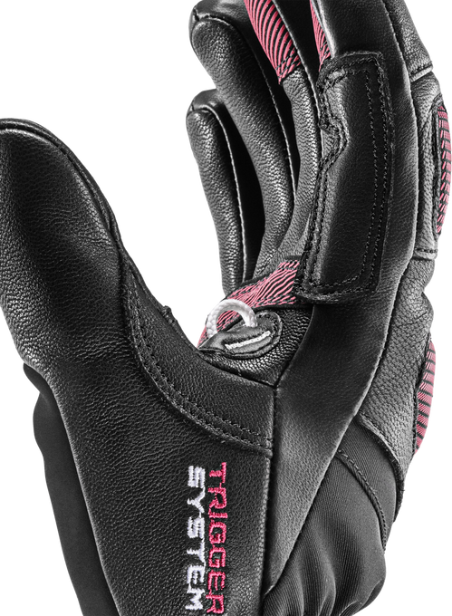 Handschuhe LEKI Griffin Pro 3D Woman Black/Rose- 2024/25