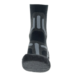 Outdoor Socken UYN Man Trekking 2in Merino Socks Black/Grey 
