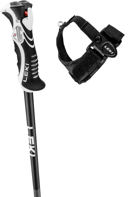 Skistöcke LEKI Bold Lite S Black/Red - 2025/26