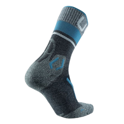 Outdoor Socks UYN Man Trekking One Merino Socks Anthracite/Blue