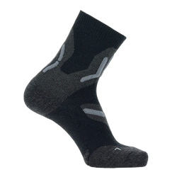 Outdoor Socks UYN Man Trekking 2in Merino Socks Black/Grey 