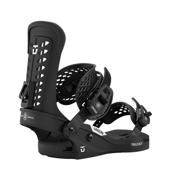 Snowboard Bindings Union Trilogy Classic Black - 2025/26