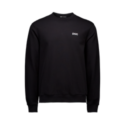 Hoodie POC Crew Uranium Black/Hydrogen White - 2025/26
