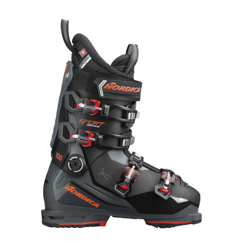 Skischuhe Nordica Sportmachine 3 100 GW Black Grey Red - 2024/25