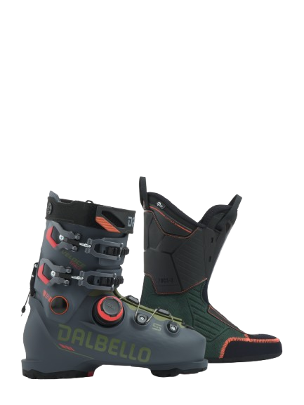 Skischuhe Dalbello Veloce Space 110 Antracite/Kelp Green - 2025/26