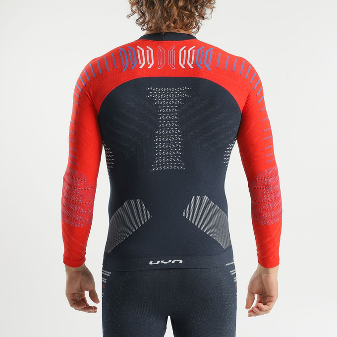 Thermounterwäsche UYN Natyon 3.0 Great Britain UW Shirt LG SL.Turtle New Neck - 2025/26