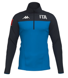 Fleece Jacket Kappa 6CENTO 687BK ITA Blue Brilliant/Blu - 2024/25