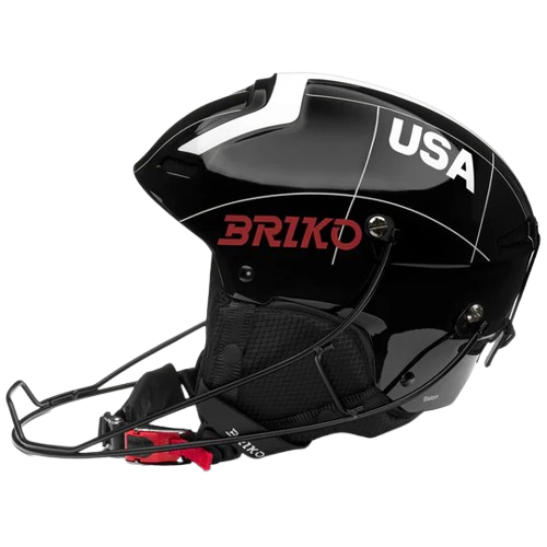 Helm Briko Slalom 2.0 USA Shiny Black/White - 2025/26