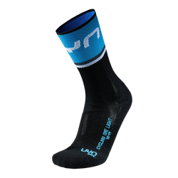 Outdoor Socks UYN Man Cycling One Light Socks  Black/Cobal Blue