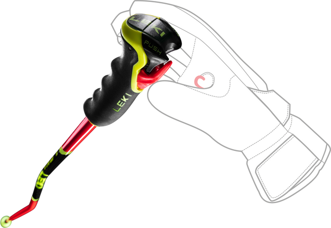 Skistöcke LEKI WCR Lite GS 3D Red - 2025/26