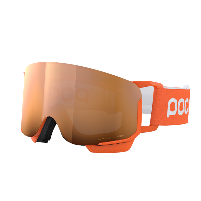 Goggles POC POCito Nexal Fluorescent Orange/Partly Sunny Light Orange - 2025/26