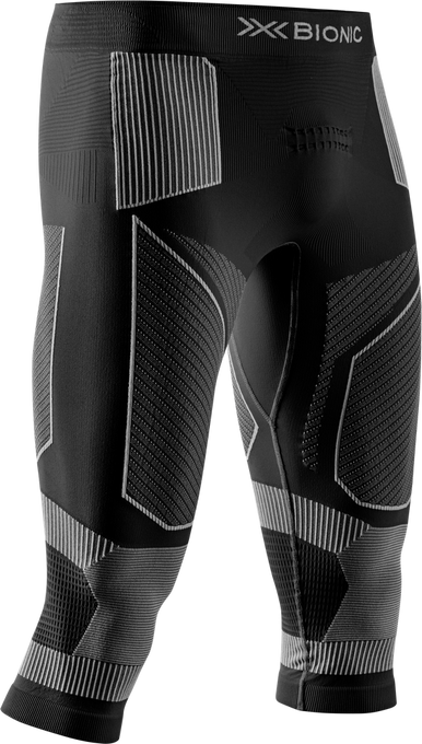 Thermounterwäsche X-Bionic Energy Accumulator Light Pants 3/4 Men Black/Light Grey - 2024/25