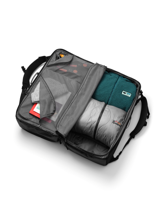 Beutel DB Roamer Pro Split Duffel 90L Black Out - 2025/26