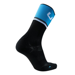 Outdoor Socken UYN Man Cycling One Light Socks  Black/Cobal Blue